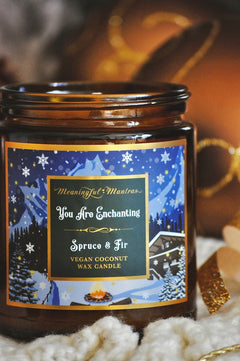 You Are Enchanting Spruce and Fir Candleimage-alt