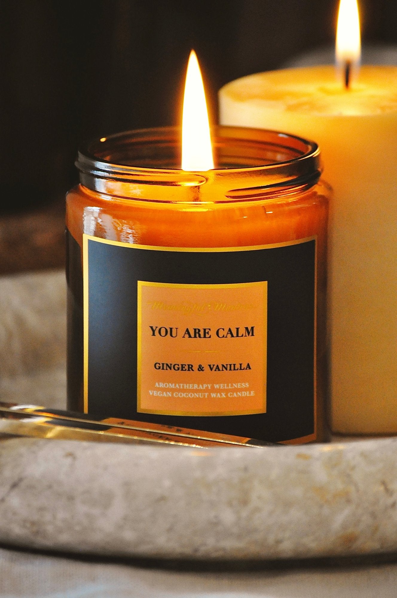 You Are Calm Ginger Vanilla Candle
