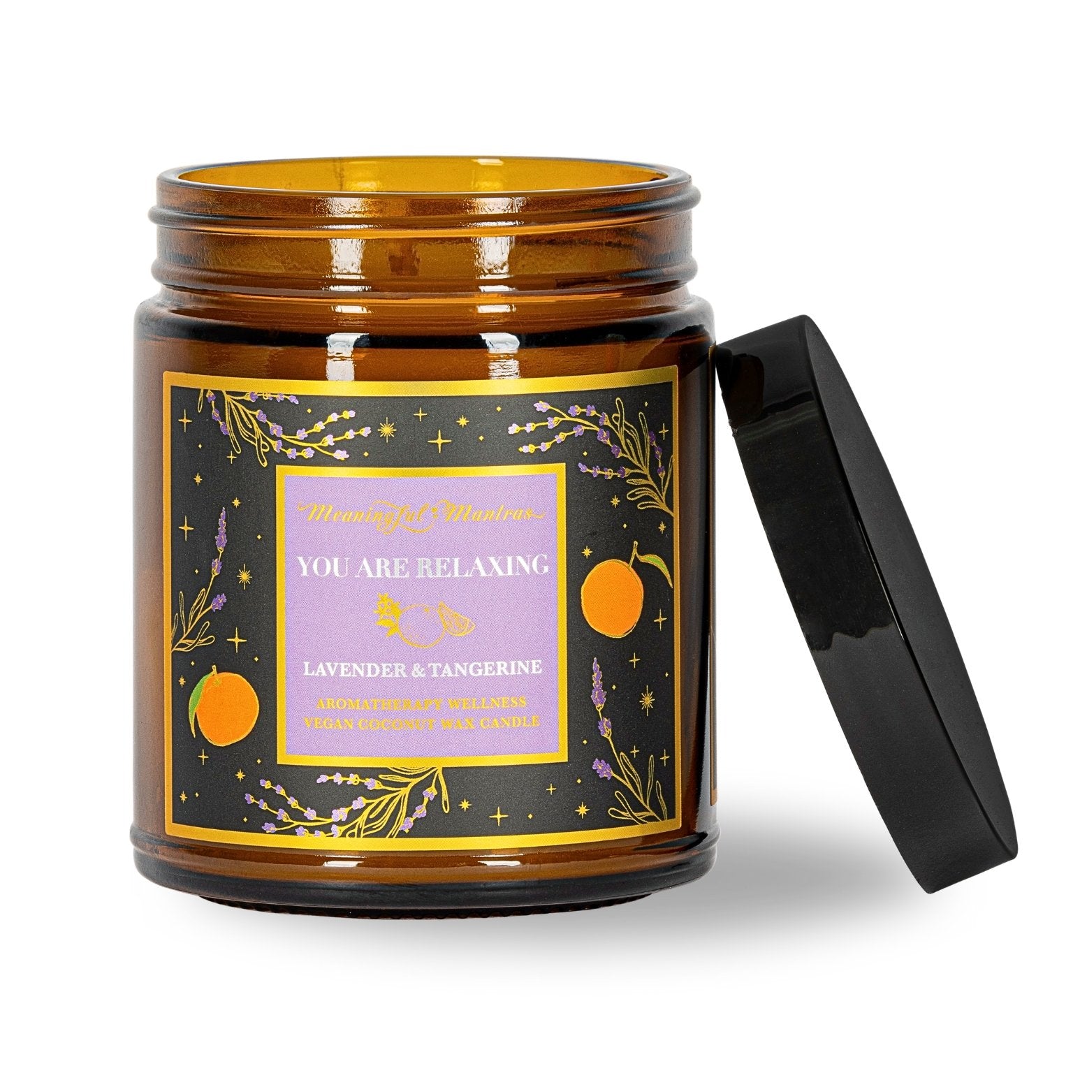 You Are Relaxing Lavender & Tangerine Candle