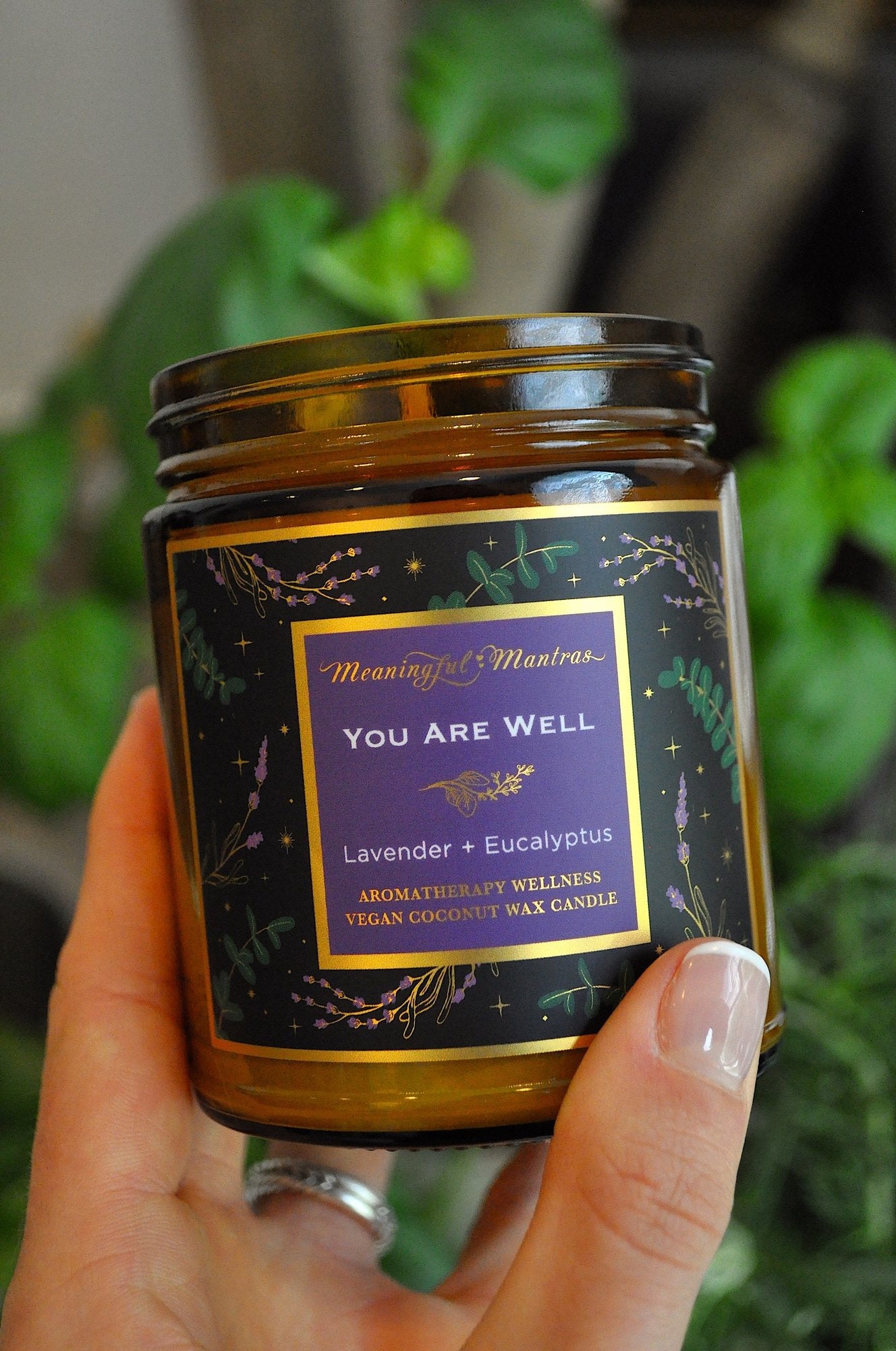 You Are Well Lavender Eucalyptus Candle