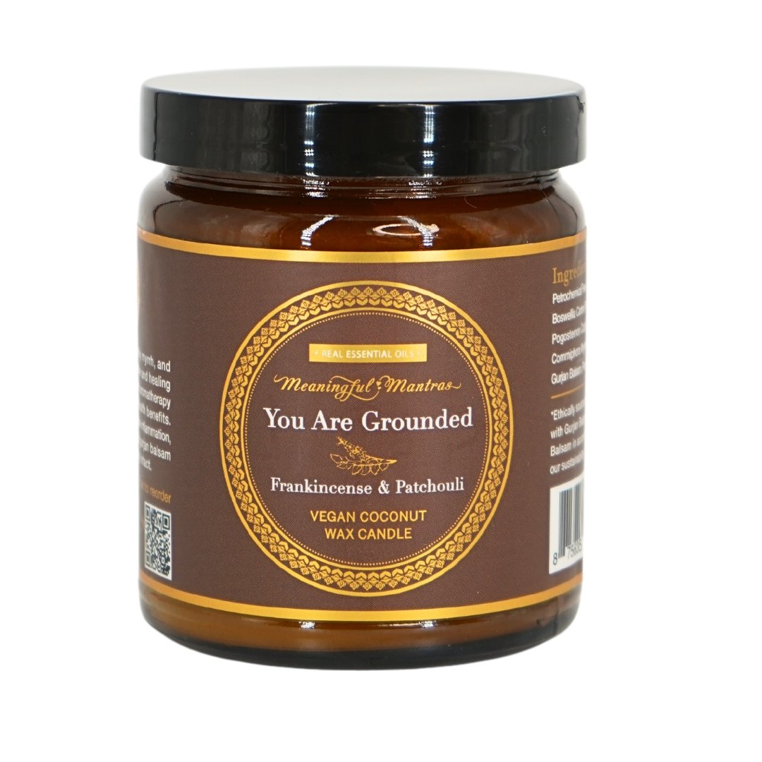 You Are Grounded Frankincense & Patchouli Candle