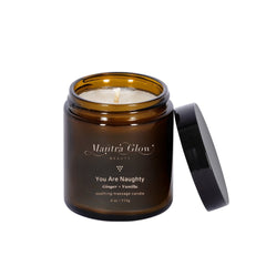 Mantra Glow Beauty Ginger & Vanilla Massage Candleimage-alt