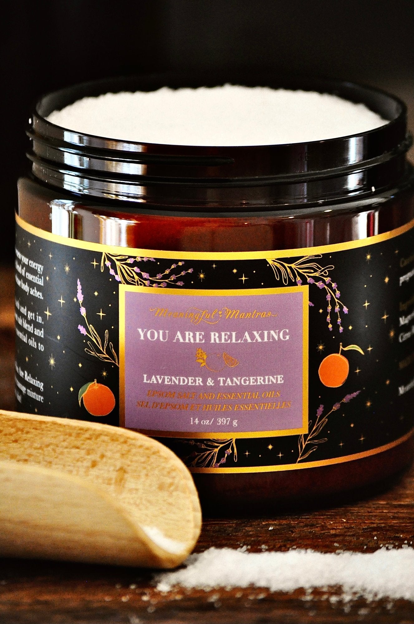 You Are Relaxing Lavender & Tangerine 14oz Epsom Salt