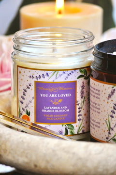 You Are Loved Lavender & Orange Blossom Candleimage-alt